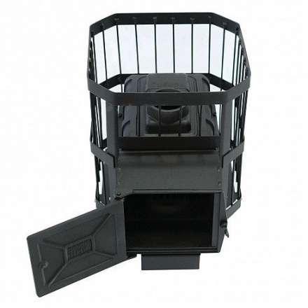 Печь банная Сибирь-15 (с выносным топочным каналом) в Слониме