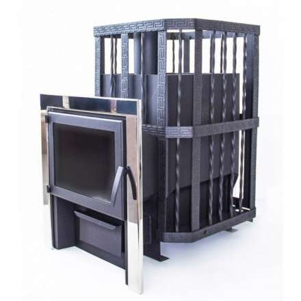 Печь банная Катунь со стеклом в Слониме