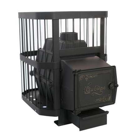 Печь банная чугунная СИБИРЬ 21 облегченная топка в Слониме