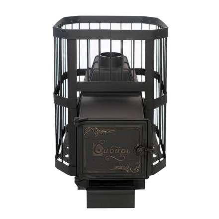 Печь банная чугунная СИБИРЬ 21 облегченная топка в Слониме