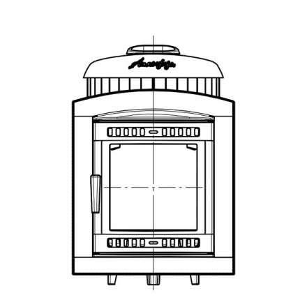 Банная печь ProMetall Атмосфера ламели Окаменевшее дерево в Слониме