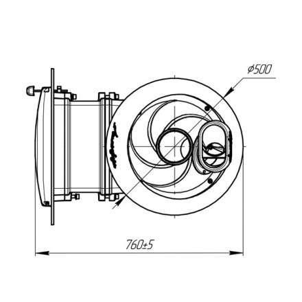 Банная печь ProMetall Атмосфера ламели Окаменевшее дерево в Слониме