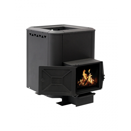 Печь банная Сибирь-15 с выносным топочным каналом (конвекционная) в Слониме