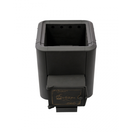 Печь банная Сибирь-15 с выносным топочным каналом (конвекционная) в Слониме