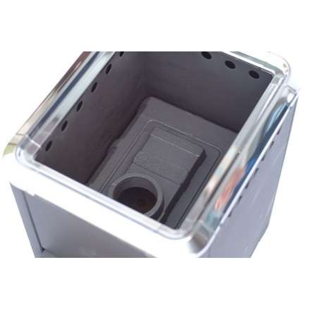 Печь банная Сибирь-18 (чугунная дверка, конвекционная) в Слониме