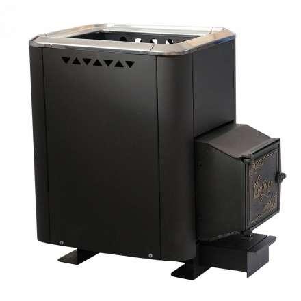 Печь банная Сибирь-18 (чугунная дверка, конвекционная) в Слониме