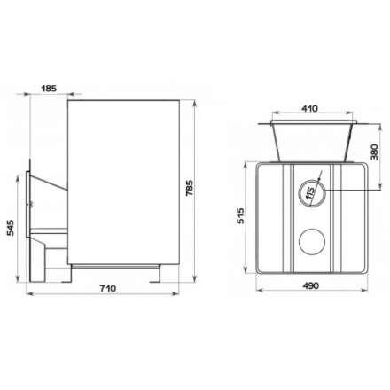 Банная печь НМК Кубань в Слониме