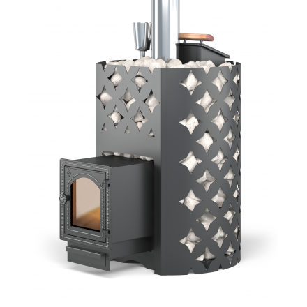 Банная печь ЭТНА 18 (ДТ-4С) ЗК Амазонка бай фото в Слониме