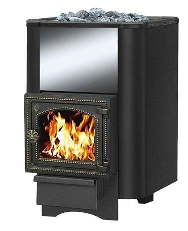 Печь для бани Везувий Сенсация 12 Антрацит (ДТ-3С) в Слониме