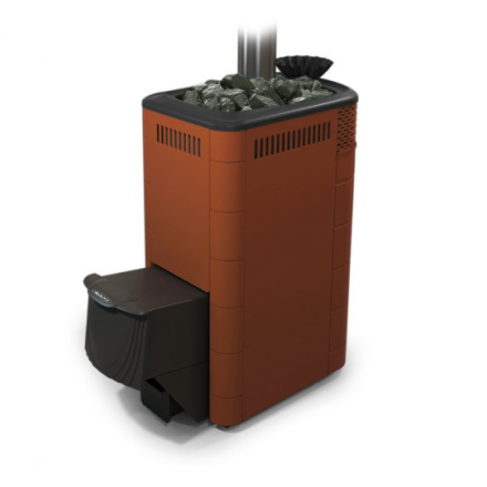 Печь для бани Термофор Гейзер Супер XXL Inox ДА ЗК терракота Амазонка бай фото в Слониме