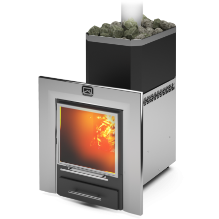 Печь для бани Теплодар Русь-12 ЛНЗП Профи Панорама Амазонка бай фото в Слониме