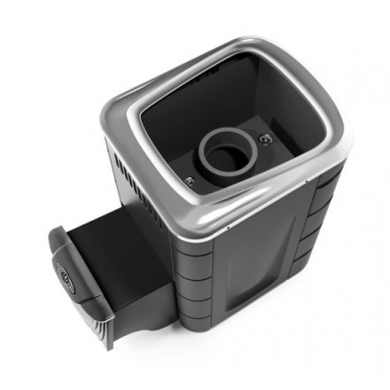 Печь для бани Термофор Каронада Мини Heavy Metal ДН антрацит Амазонка бай фото в Слониме