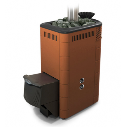 Печь для бани Термофор Гейзер XXL 2017 Carbon ДА ЗК ТО терракота Амазонка бай фото в Слониме