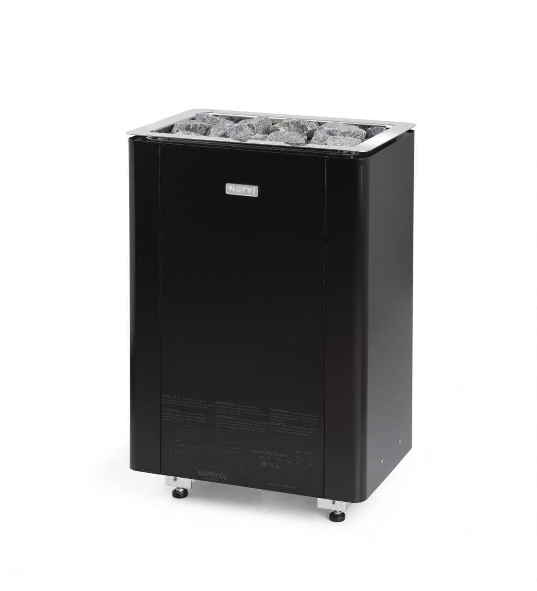 Электрическая печь Narvi Ultra Small чёрная 9 кВт Амазонка бай фото в Слониме