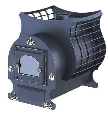 Печь для бани Царь-печи Елисей Премиум 8 мм Амазонка бай фото в Слониме