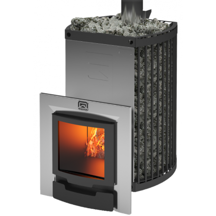 Печь для бани Теплодар Домна-Сетка 20 ЛК Панорама Амазонка бай фото в Слониме