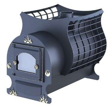 Печь для бани Царь-печи Святогор Премиум 8 мм Амазонка бай фото в Слониме