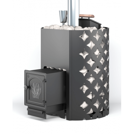 Банная печь ЭТНА 24 (ДТ-4) Закрытая каменка Амазонка бай фото в Слониме