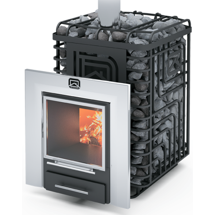 Печь для бани Теплодар Сибирский Утес-20 ЛП Профи Панорама Амазонка бай фото в Слониме