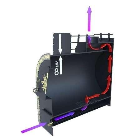 Печь для бани Царь-печи Царь-Забава в Слониме