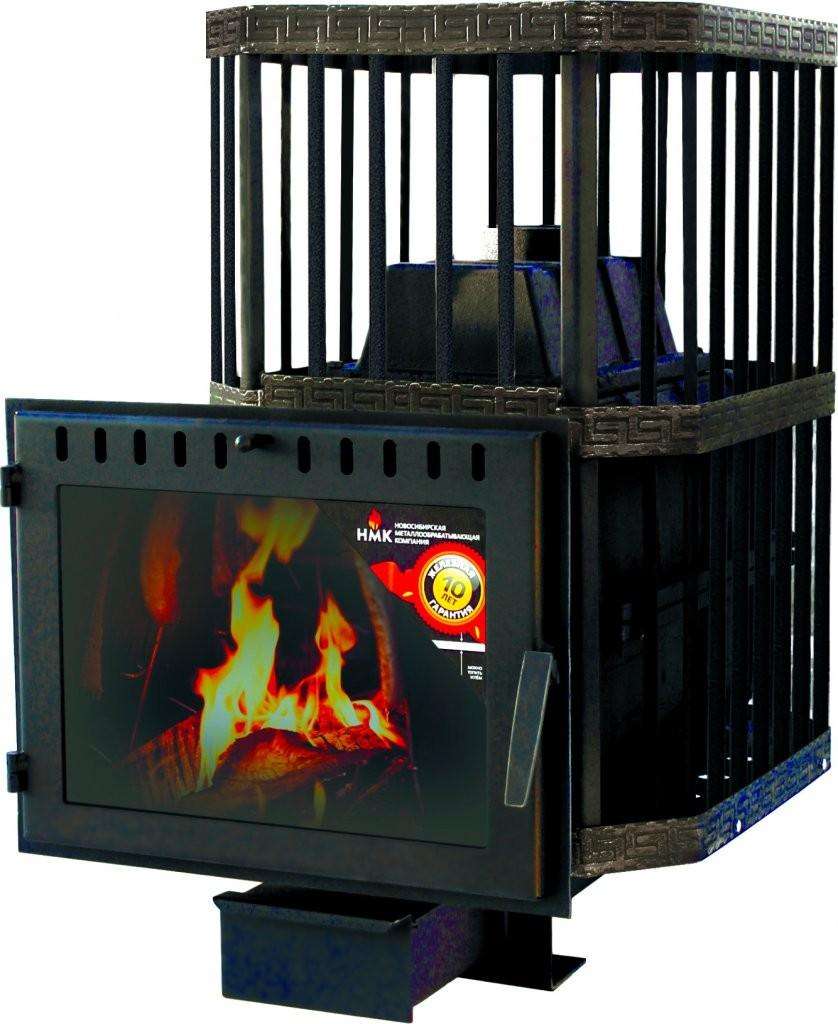 Печь банная Сибирь-24 (панорамное стекло, сетка квадрат) Амазонка бай фото Печь банная Сибирь-24 (панорамное стекло, сетка квадрат) купить в Слониме