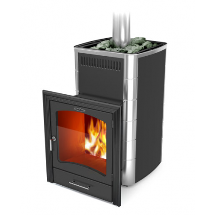 Печь для бани Термофор Калина II Inox БСЭ антрацит НВ ПРА Амазонка бай фото в Слониме