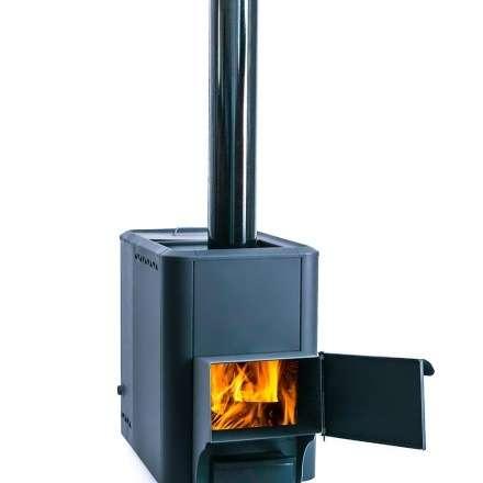 Печь банная Сибирь со встроенным баком 50 л в Слониме