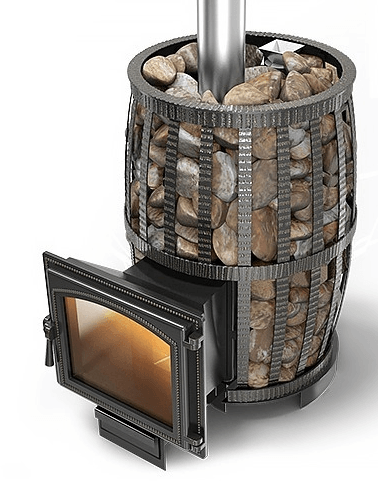 Печь для бани Везувий Легенда Русский Пар Ковка 24 (240) Амазонка бай фото в Слониме