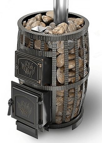 Печь для бани Везувий Легенда Русский Пар Ковка 24 (271) б/в в Слониме