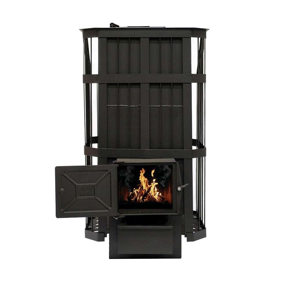 Печь банная Сибирь с закрытой каменкой Амазонка бай фото в Слониме