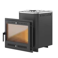 Печь для бани Везувий Русичъ Антрацит 16 Панорама Амазонка бай фото в Слониме