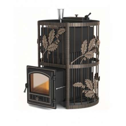 Печь для бани Везувий Эверест Ковка 24 (280) закрытая каменка Амазонка бай фото в Слониме