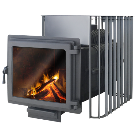 Печь для бани Этна Магма 18 (Панорама) в Слониме