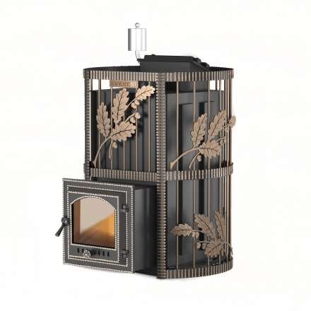 Печь для бани Везувий Эверест Inox 15 (210) Ковка Амазонка бай фото в Слониме