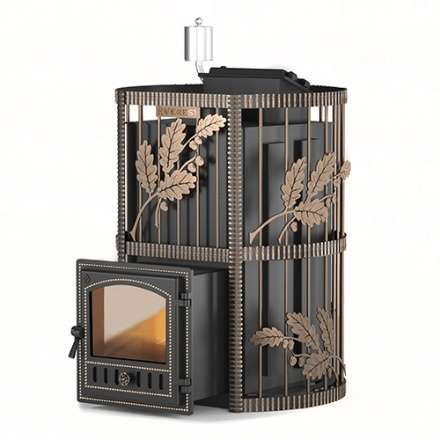 Печь для бани Везувий Эверест Inox 25 (280) Ковка Амазонка бай фото в Слониме