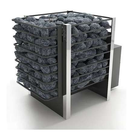 Печь для бани Добросталь Жара-люкс 20 панорамная дверка в Слониме