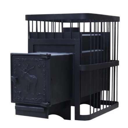 Печь банная ComfortProm РЕТРО СТАЛЬ 8 мм 20 м3 купить в Слониме