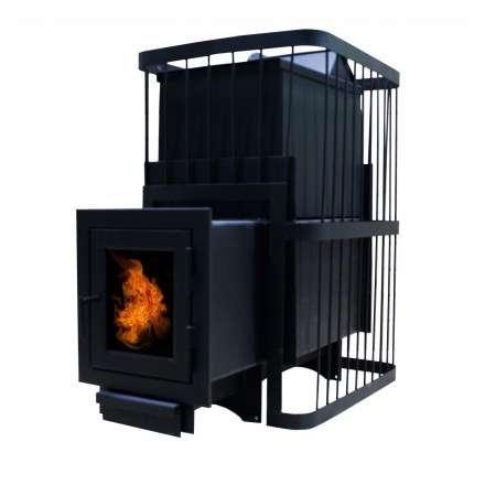 Печь банная ComfortProm РЕТРО СТАЛЬ 8 мм закр. каменка стекло 20 м3 купить в Слониме