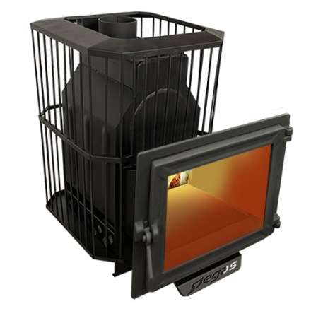 Банная печь Пегас 16 панорама сетка фото в Слониме