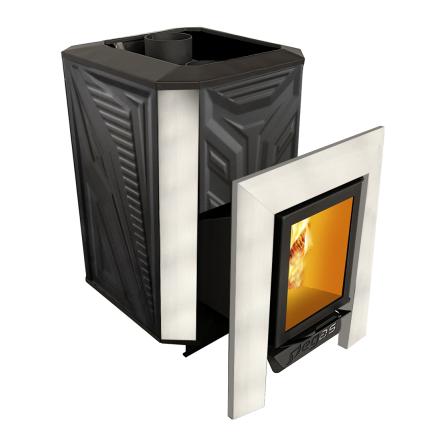 Банная печь Пегас 16 стекло нерж конвекция амазонка бай фото в Слониме