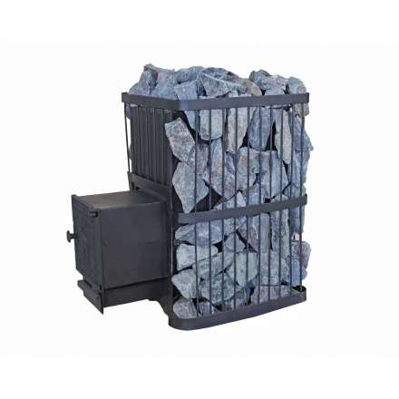 Печь банная ComfortProm "РЕТРО" ПРЕМИУМ ЧУГУН закр. каменка 26 м3 Амазонка бай фото в Слониме