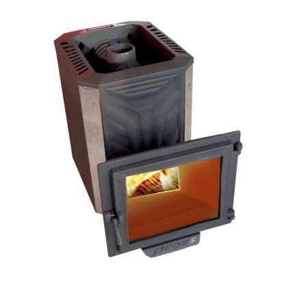 Банная печь Пегас 26 NEXT панорама под обкладку в Слониме