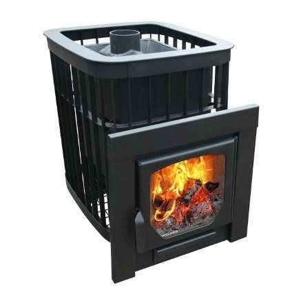 Печь для бани Варвара Каменка Мини с/к пан. дв. ук. топка купить в Слониме