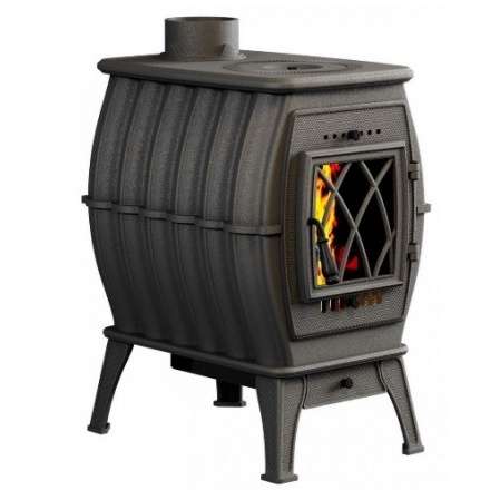 Печь-камин ProMetall Бахта (черная) Амазонка бай фото в Слониме