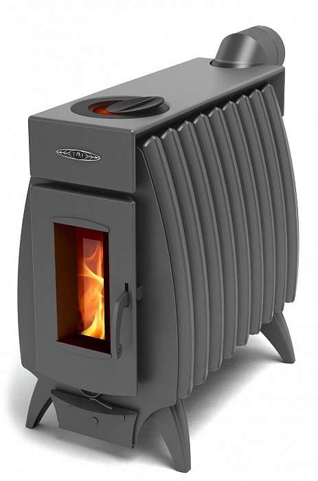 Отопительная печь Термофор Огонь-батарея 9 антрацит купить в Слониме