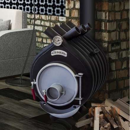 Печь воздухогрейная БВ-180 Сибирь в Слониме