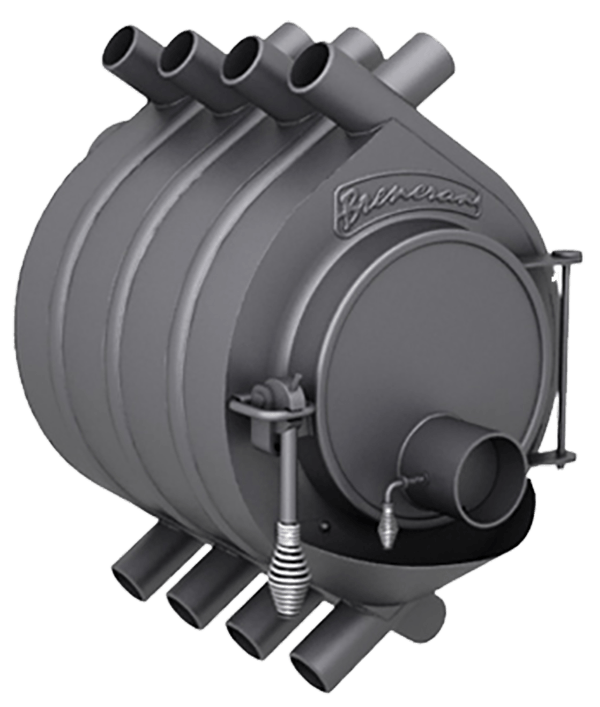 Печь отопительная Буран АОТ-11 тип 01 (дверца со стеклом) Амазонка бай фото в Слониме