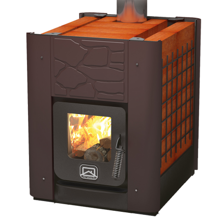 Отопительная печь Теплодар Мильна 100 в Слониме