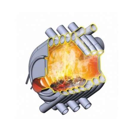 Печь воздухогрейная БВ-120 Сибирь в Слониме