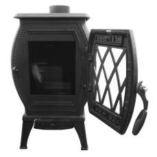 Печь чугунная со стеклом ПМЧ-10С фото  в Слониме